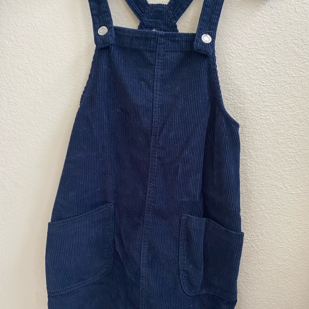 Girls Tilly’s Navy Corduroy Dress! Like New!💗